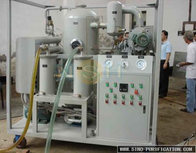 China El SGS divulga la planta de la filtración del aceite del transformador, filtración del aceite del transformador de la estructura de acero de carbono en venta