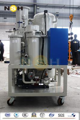 China 380V Vacuum Lube Oil Purification System / Waste Lubricant Oil Recycling Plant for sale