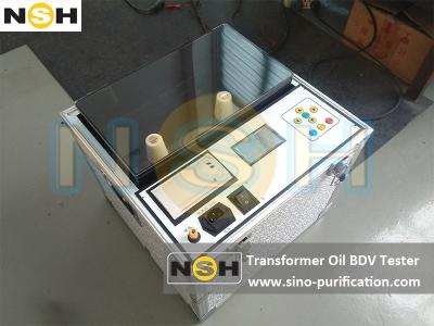 China Menu Management Insulation Oil Tester Transformer Maintenance Tool High Precision for sale