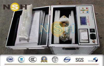 中国 80KV誘電性の携帯用変圧器オイルのテスター、印刷物の変圧器オイルのテストのキット 販売のため