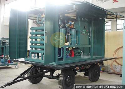China 12000 Liters / Hour Transformer Oil Regeneration Machine Remove Moisture for sale