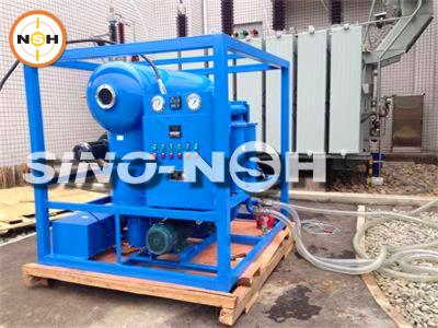 Chine Type anti-déflagrant machine de filtration d'huile de transformateur débit de 1800 - 18000 litres/heure à vendre