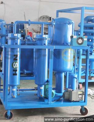 China Low Cost 129kw Dehydration Degassing Decontamination Vacuum Turbine Oil Purifier for sale