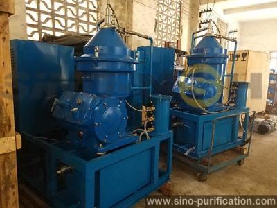 China Tailored 6000L/H Disc Centrifugal Oil Purifier Auto Operation for sale