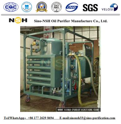 China 9000 L / H Transformer Oil Filtration Machine 50hz Iron Vacuum Purifier System for sale