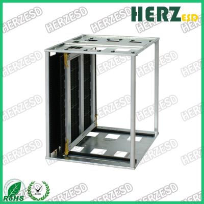 China Table Top PCB Rack ESD PCB Rack Conductive SMT PC Board Storage Holder for sale