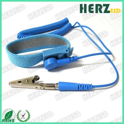 China Comfortable Adjustable ESD Safety Strap , Anti Static Wrist Strap Customized Color for sale
