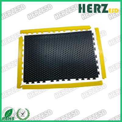 China 12mm Thickness ESD Rubber Mat / Anti Static Anti Fatigue Mats Customized Size for sale