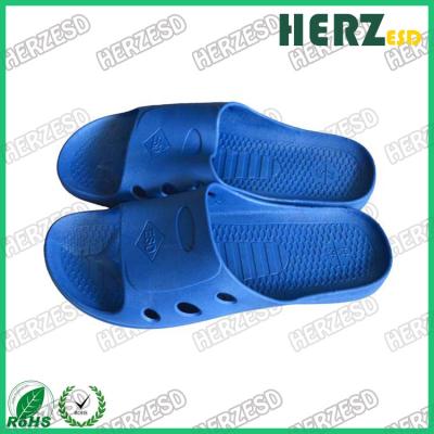 China ESD SPU Slipper Light Weight Comfortable ESD Slipper , Anti Static Sandals Waterproof Size 34-46 for sale