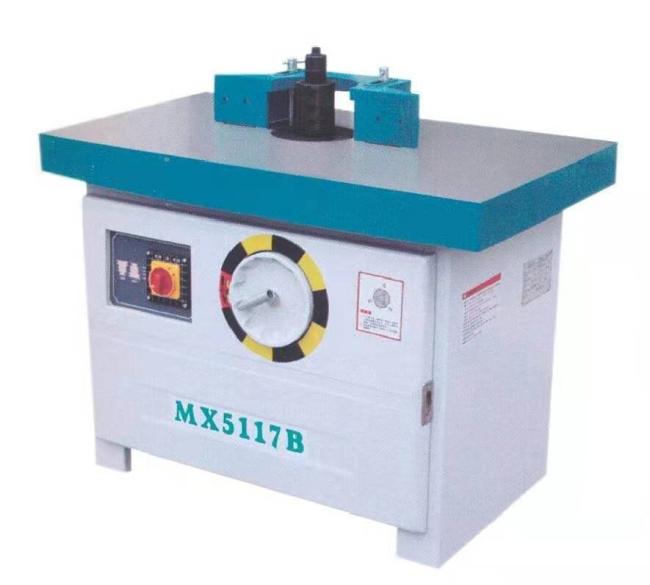 MX5117B Woodworking Shaper Machine Moulding Equipment for Profile Vertical Single Spindle Manual Vertical Milling Machine