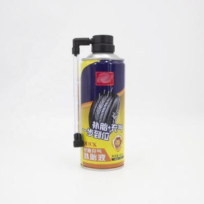 China Customization Aerosol Tire Inflator For Tyre Recapping By Glue Spray for sale