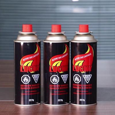China Straight Wall Butane Gas Canister for Commodity Butane Gas Cartridge Orange Etc at Best à venda