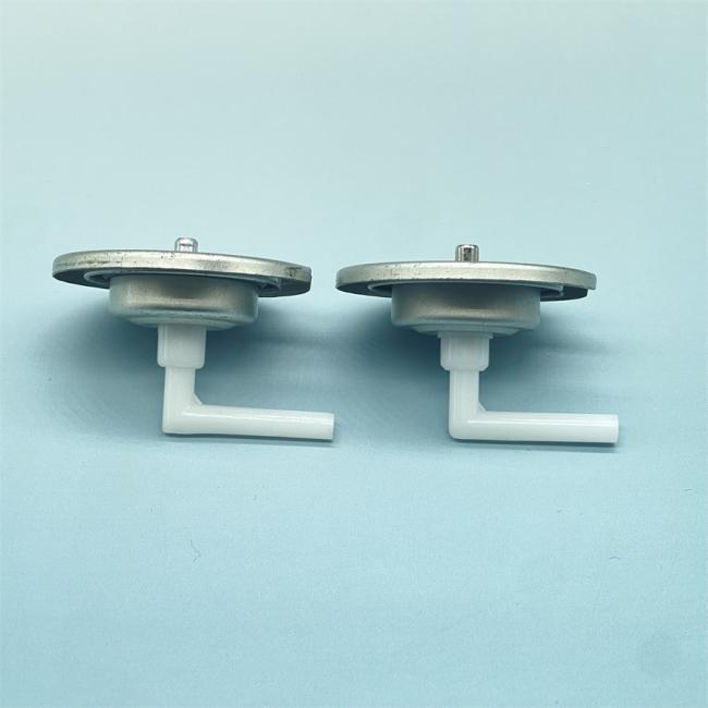 Complete gas valve unit showing housing and connection points