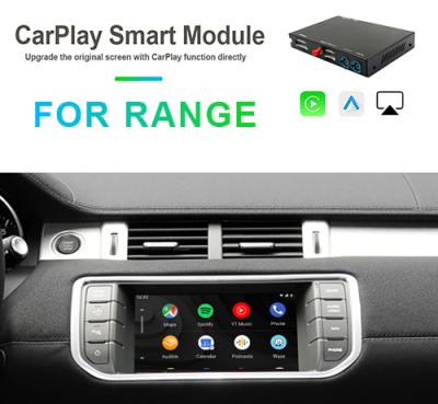 China Wireless Android Auto Interface Box For Range Rover Evoque Discovery 4 Jaguar XE XF 2013-2017 for sale