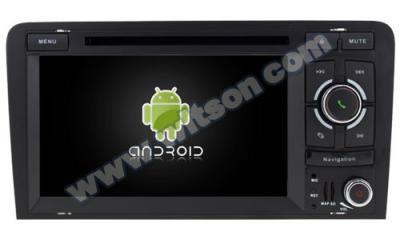 China 7'' Screen Audi Car Stereo Without DVD Deck For  A3 2 8P Auto Stereo S3 RS3 Sportback 2003-2012 for sale