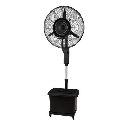 China 26 inch centrifugal outdoor mist cooling fan with manual control for sale