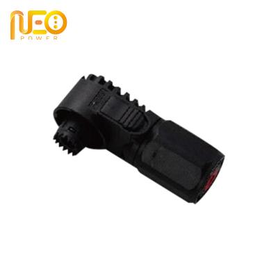 China Short End 100A Socket Small Flange Plastic EV Battery Connector Cable Assemblies for sale