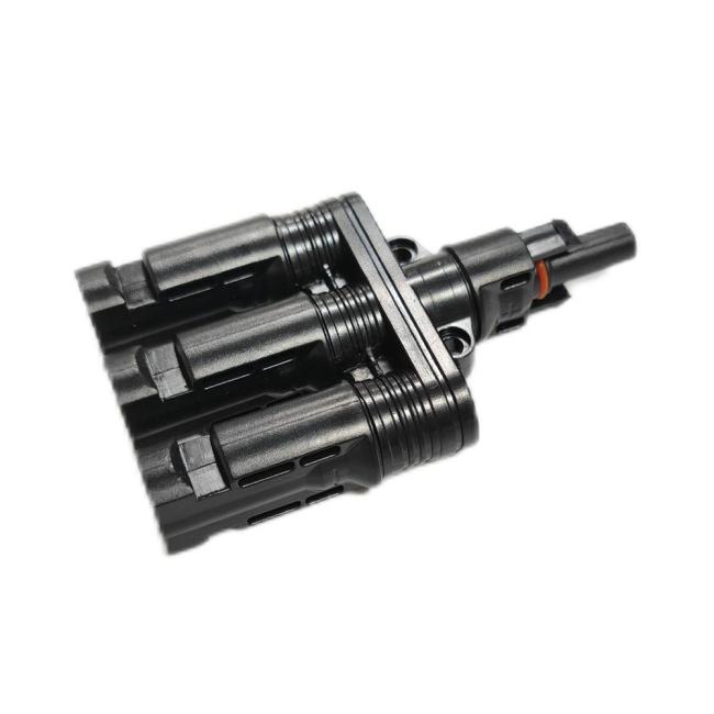 Solar Panel Parallel Connection Adapter, Photovoltaic Three-Way Connector