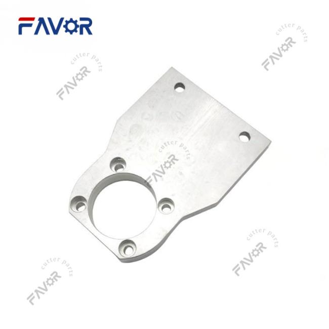 1011833000 Plate, Mnt, Idler, Knife Drive, Serpentine for Geber Auto Cutter - Front View