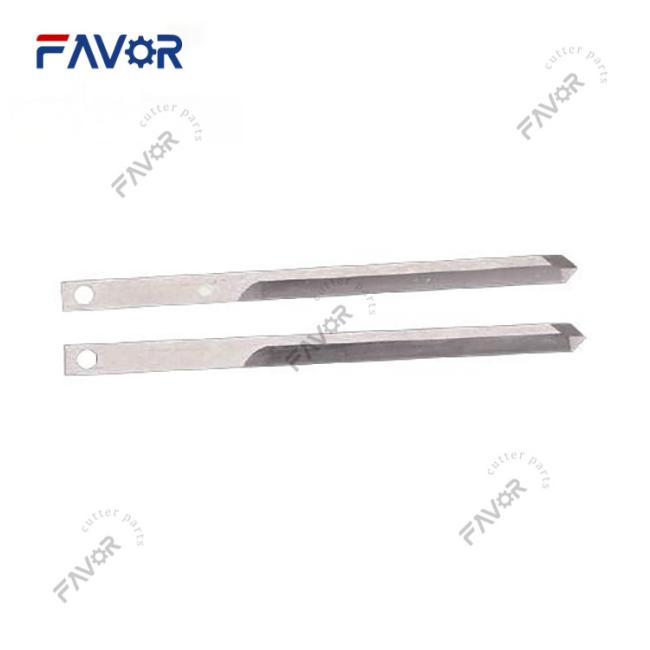Cutting Blade 801220 side profile showing thickness and bevel