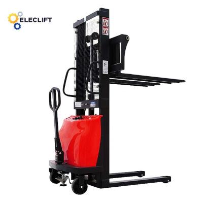 China 200mm Drive Wheel Semi Electric Walkie Stacker 600kg-2000kg Load Capacity for sale