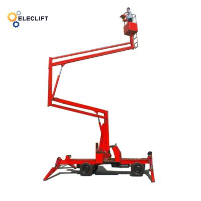 China Articulated Telescopic Boom Lift Platform Lift Capacity 500Lbs-1000Lbs for sale