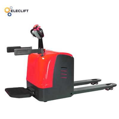 China 24V/1.2KW Full Electric Pallet Truck 1750mm Length For Warehouses for sale