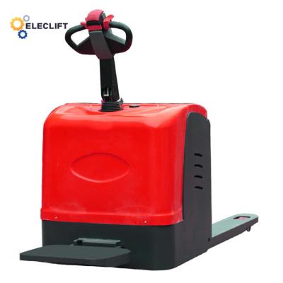 China Motorized Full Electric Pallet Stacker 24V 20A With Polyurethane Wheel for sale