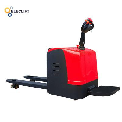 China 210Ah Electric Pallet Jack Full Electric Pallet Truck 62 In Height for sale