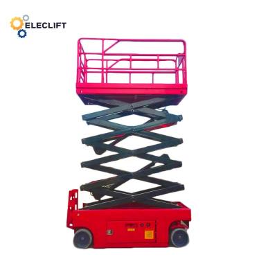 China Working Height 12m Self Propelled Scissor Lift With Superior Performance for sale
