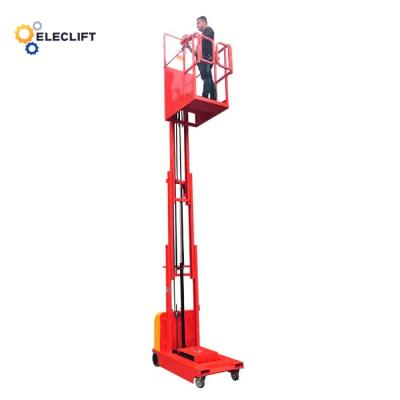 China Electric Order Picker with Solid Tires 90 Fpm Lower Speed and 8-10 Hours Working Time à venda