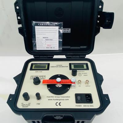 China Hg5026 Portable Vibration Calibrator Frequency From 1 To 1280 Hz for sale