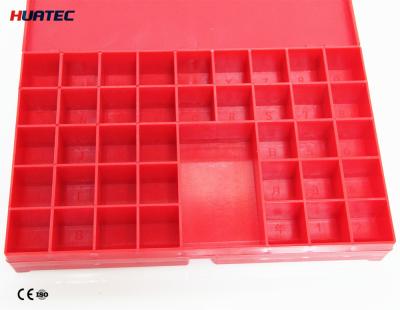 China CE ISO Approved Wire Type Penetrameter , Plastic X - Ray Lead Marker Box for sale