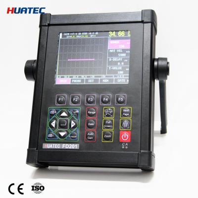 China NDT Ultrasonic Testing Equipment FD201 with 3 staff gauge Depth d , level  p , distance s for sale