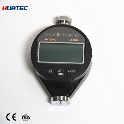 China 0 - 100hd Shore D Hardness Tester 90 X 55 X 25mm With Button Battery Power Supply for sale
