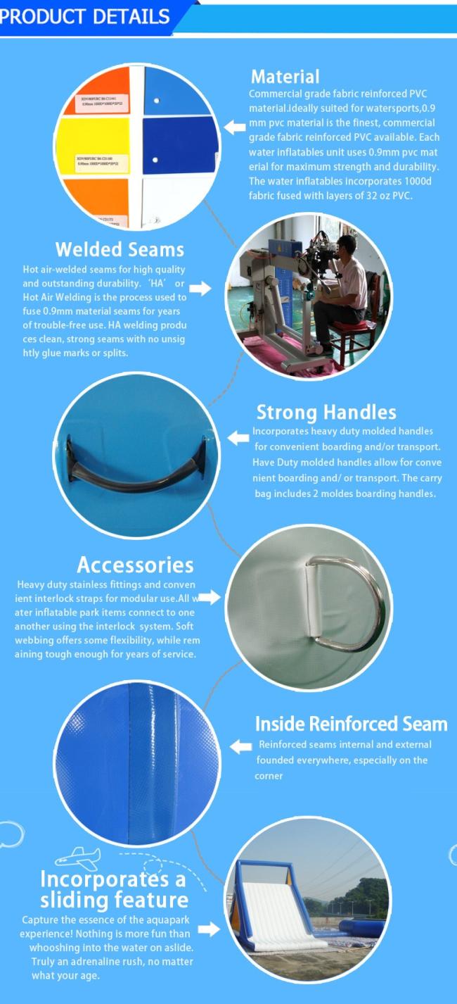 Popular Water Swimming Pool Games Inflatable Water Riders For Kids