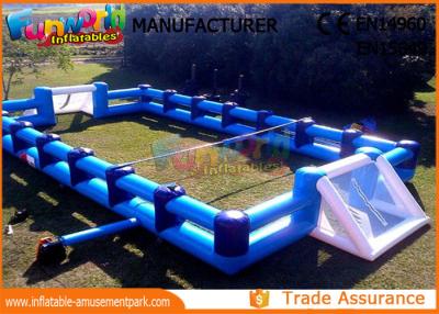 China Customized PVC tarpaulin Inflatable Soccer Court for Backyard / Street for sale