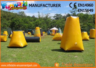 China Durable Inflatable Paintball Games / Air Up Bunkers Customized for sale