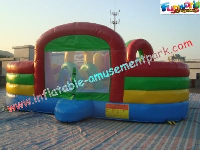 China Cidade inflável do divertimento do festival, jogos infláveis do parque de diversões para o Natal à venda
