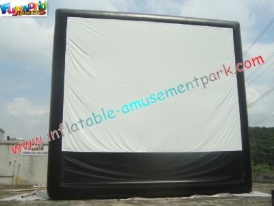 China Large Inflatable Projection Screen Outdoor Movie Theater For Christmas Decorations for sale