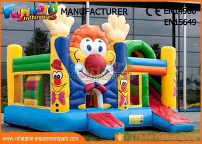 China Customized Commercial Inflatable Bouncer Slide Cartoon Printing For Outdoor Playground for sale