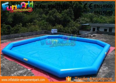 China Puncture - Proof PVC Inflatable Water Pools / Home Yard Blow Up Swimming Pool for sale