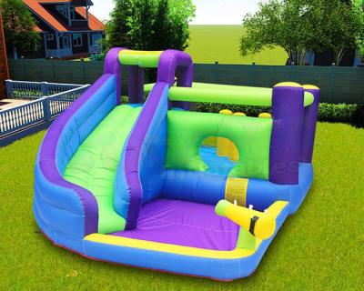 China Twin Peaks Kids 0.55mm Inflatable Backyard Water Slide Pool Park for sale