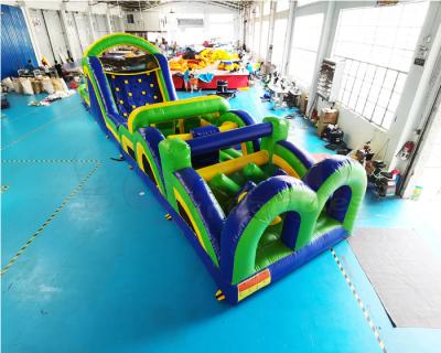 China Casa adulta do salto de 13.2X4.7X3M Inflatables Obstacle Course à venda