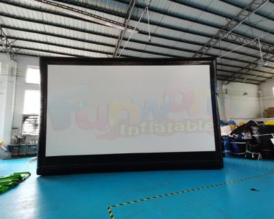 China Advertising Projection Show Air Inflatable Movie Screen for sale