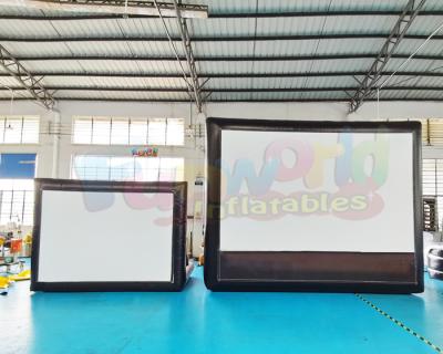 China 0.55mm PVC Inflatable Movie Screen Blow Advertising Cinema Projection Show for sale