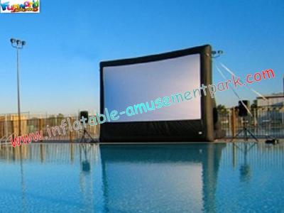 China Large Commercial Inflatable Movie Screen Rentals for outdoor & indoor projection movie use for sale