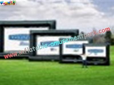 China OEM Outside Wide Inflatable Movie Screen projection Display, Outdoor Large Screen for sale