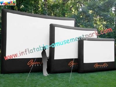 China Professional Outside Inflatable Movie Screen With 0.55mm PVC Tarpaulin for sale