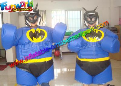 China Batman Dress Up Games Clothes / Blow Up Sumo Suits With Air Mat for sale